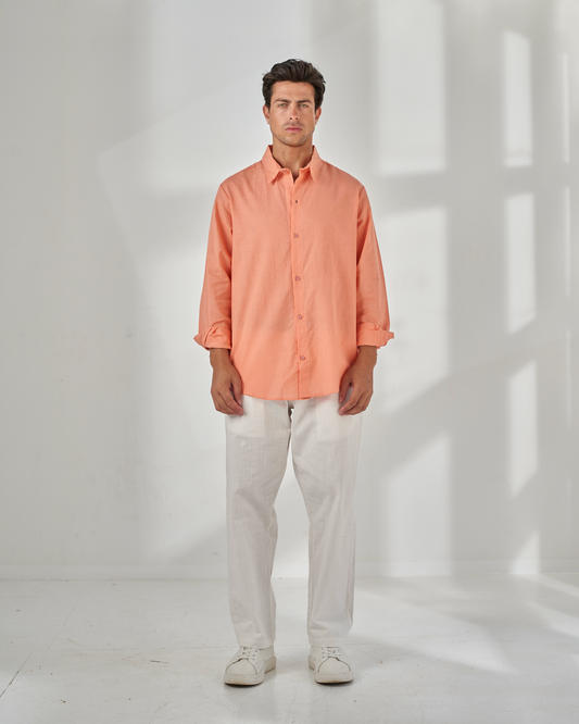 Simone linen chemise