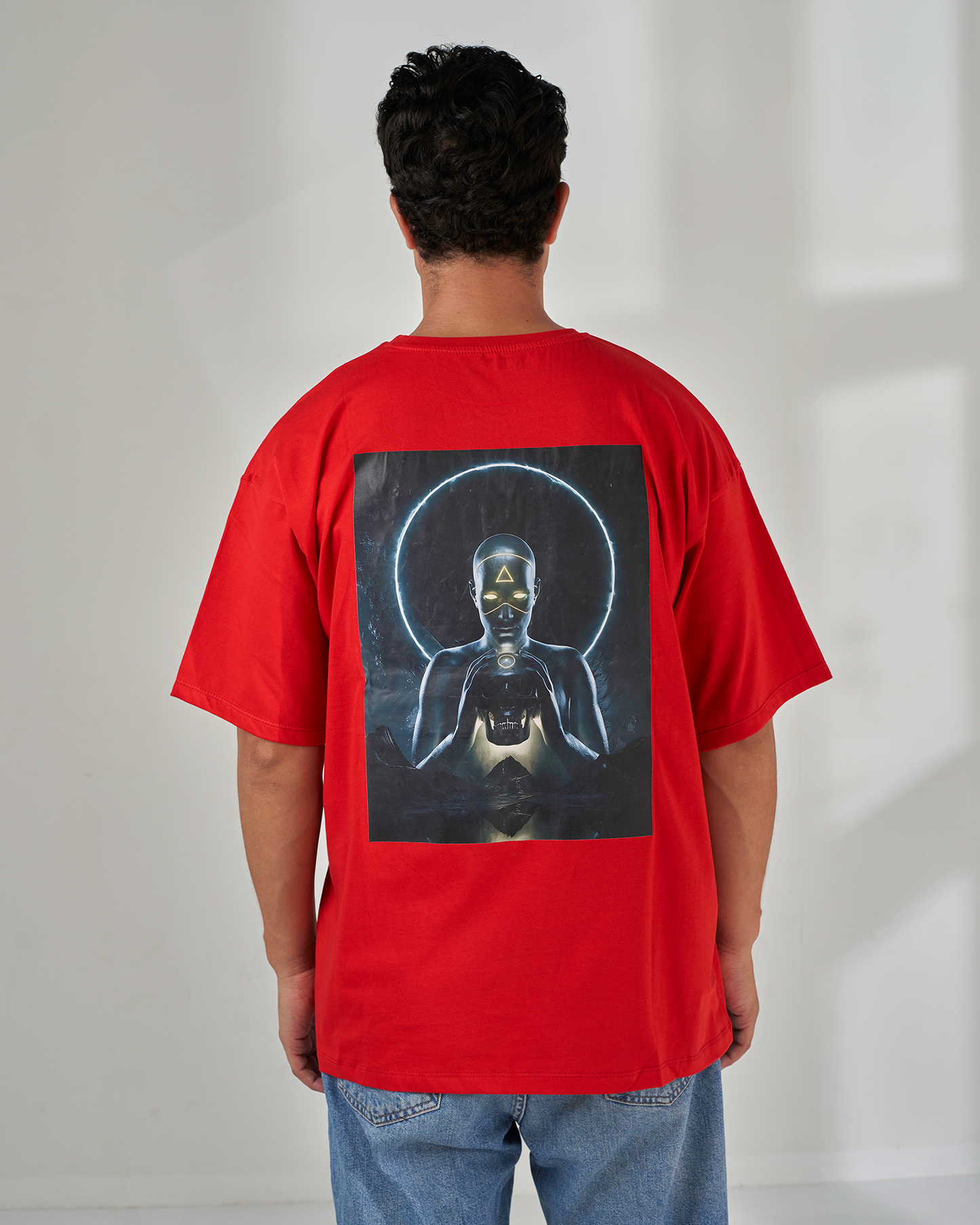 Bear printed oversized t-shirt