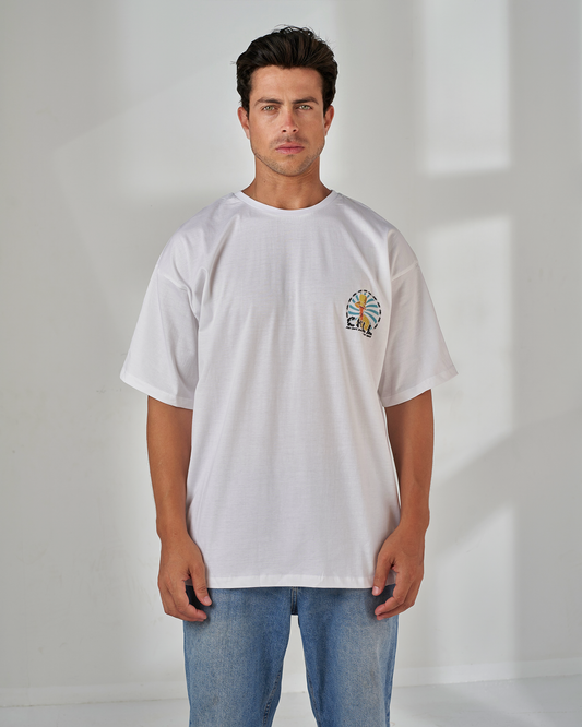 Chill printed oversized t-shirt