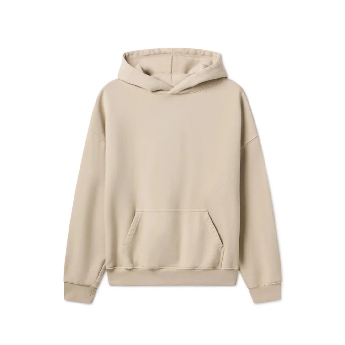 Beige Oversized Hoodie