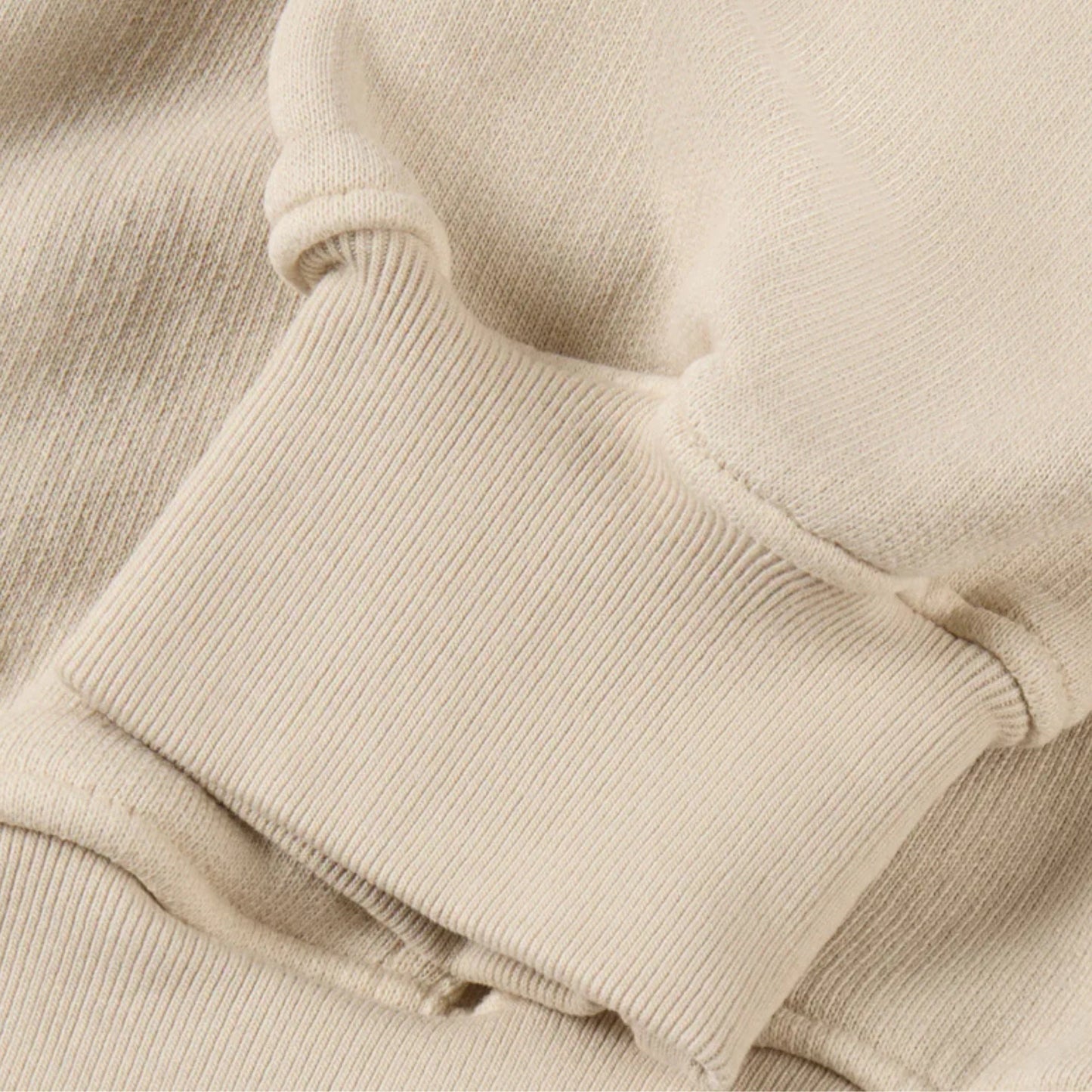 Beige Oversized Hoodie